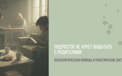 Подросток не хочет общаться с родителями: психологическая помощь и практические шаги